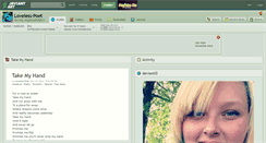 Desktop Screenshot of loveless-poet.deviantart.com