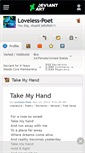 Mobile Screenshot of loveless-poet.deviantart.com