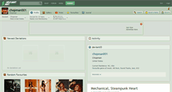 Desktop Screenshot of chopman001.deviantart.com