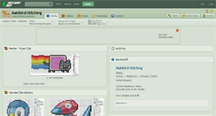 Desktop Screenshot of makibird-stitching.deviantart.com