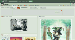 Desktop Screenshot of eleithel.deviantart.com