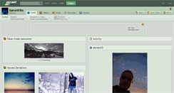 Desktop Screenshot of karuntribs.deviantart.com