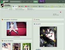 Tablet Screenshot of mindtea.deviantart.com