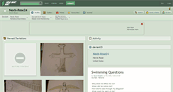 Desktop Screenshot of nexis-rose24.deviantart.com