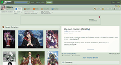 Desktop Screenshot of fidjera.deviantart.com