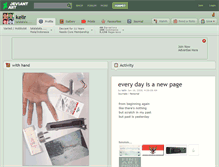 Tablet Screenshot of kelir.deviantart.com