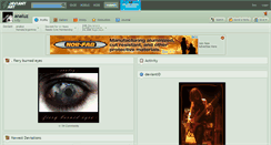 Desktop Screenshot of analuz.deviantart.com