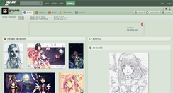 Desktop Screenshot of greysea.deviantart.com
