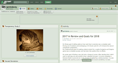 Desktop Screenshot of jamindavey.deviantart.com