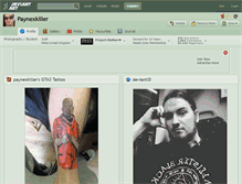 Tablet Screenshot of paynexkiller.deviantart.com