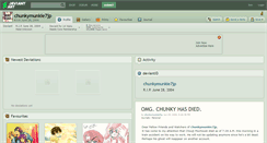 Desktop Screenshot of chunkymunkie7jp.deviantart.com