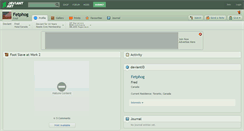 Desktop Screenshot of fetphog.deviantart.com