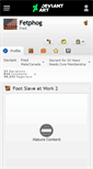 Mobile Screenshot of fetphog.deviantart.com