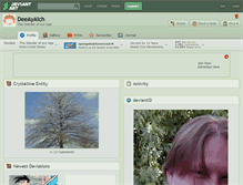 Tablet Screenshot of deeayaich.deviantart.com