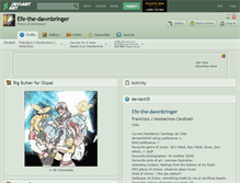 Tablet Screenshot of efe-the-dawnbringer.deviantart.com