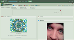 Desktop Screenshot of chrishineman.deviantart.com