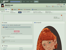 Tablet Screenshot of diabolic-sun.deviantart.com