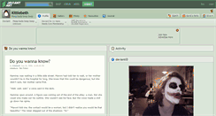 Desktop Screenshot of kittiebeth.deviantart.com