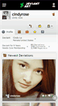 Mobile Screenshot of cindyrose.deviantart.com