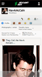 Mobile Screenshot of hawkmccain.deviantart.com