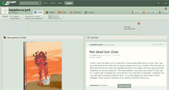Desktop Screenshot of koyasha-no-jurii.deviantart.com
