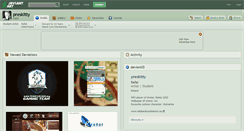 Desktop Screenshot of preskitty.deviantart.com