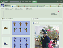 Tablet Screenshot of jpeterp.deviantart.com