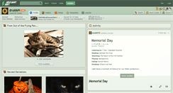 Desktop Screenshot of druid69.deviantart.com