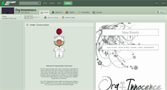 Desktop Screenshot of org-innocence.deviantart.com