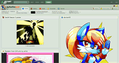 Desktop Screenshot of jayfoxfire.deviantart.com