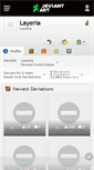 Mobile Screenshot of layeria.deviantart.com