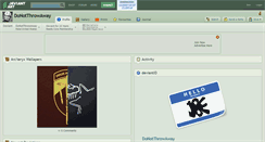 Desktop Screenshot of donotthrowaway.deviantart.com