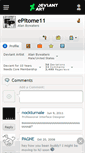 Mobile Screenshot of epitome11.deviantart.com