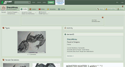 Desktop Screenshot of draconinou.deviantart.com