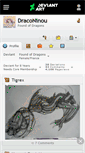 Mobile Screenshot of draconinou.deviantart.com