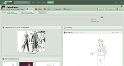 Desktop Screenshot of fadedkamui.deviantart.com