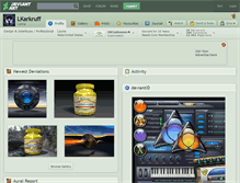 Tablet Screenshot of lkarkruff.deviantart.com