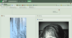 Desktop Screenshot of dreva.deviantart.com
