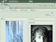Tablet Screenshot of dreva.deviantart.com