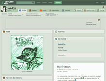 Tablet Screenshot of keb926.deviantart.com