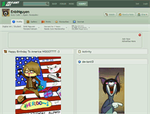 Tablet Screenshot of enbinguyen.deviantart.com