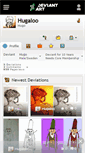 Mobile Screenshot of hugaloo.deviantart.com