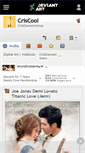 Mobile Screenshot of criscool.deviantart.com