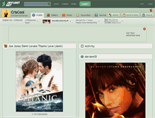 Tablet Screenshot of criscool.deviantart.com