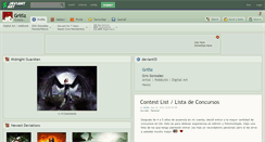 Desktop Screenshot of griisz.deviantart.com