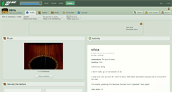 Desktop Screenshot of nirru.deviantart.com