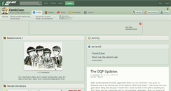 Desktop Screenshot of comiccoon.deviantart.com