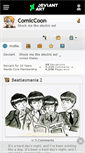 Mobile Screenshot of comiccoon.deviantart.com
