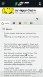 Mobile Screenshot of mrhappy-club.deviantart.com