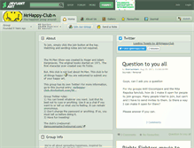 Tablet Screenshot of mrhappy-club.deviantart.com